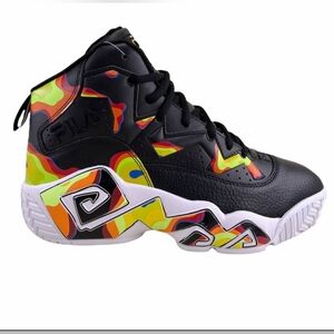 FILA MB Jamal Mashburn Black multicolored Retro Men's size 11